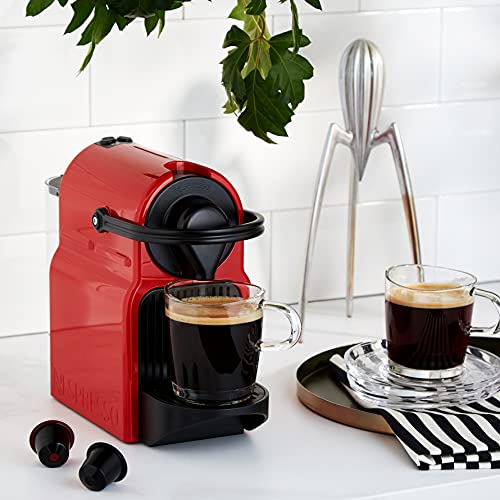 By Navisto Inissia : Capacité du réservoir d'eau 0,7 L, couleur rouge rubis - NovaCaffe Edition Navisto Exclusive
