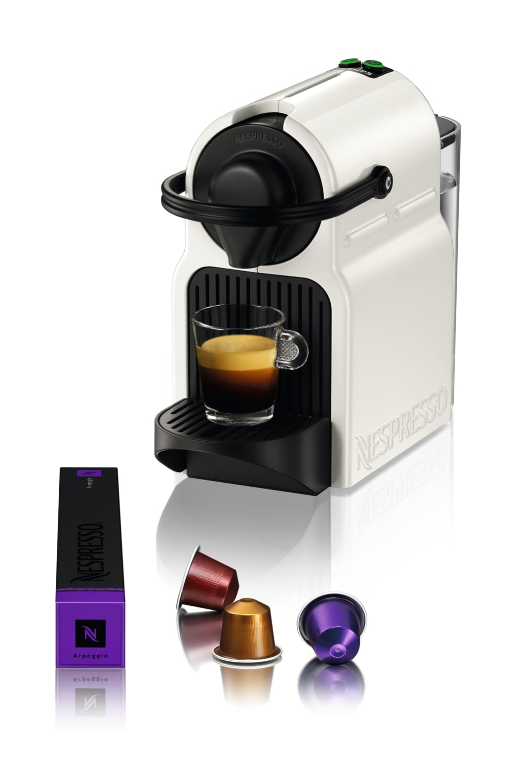 Navisto Machine à Café Inissia Blanche Cafetière Espresso