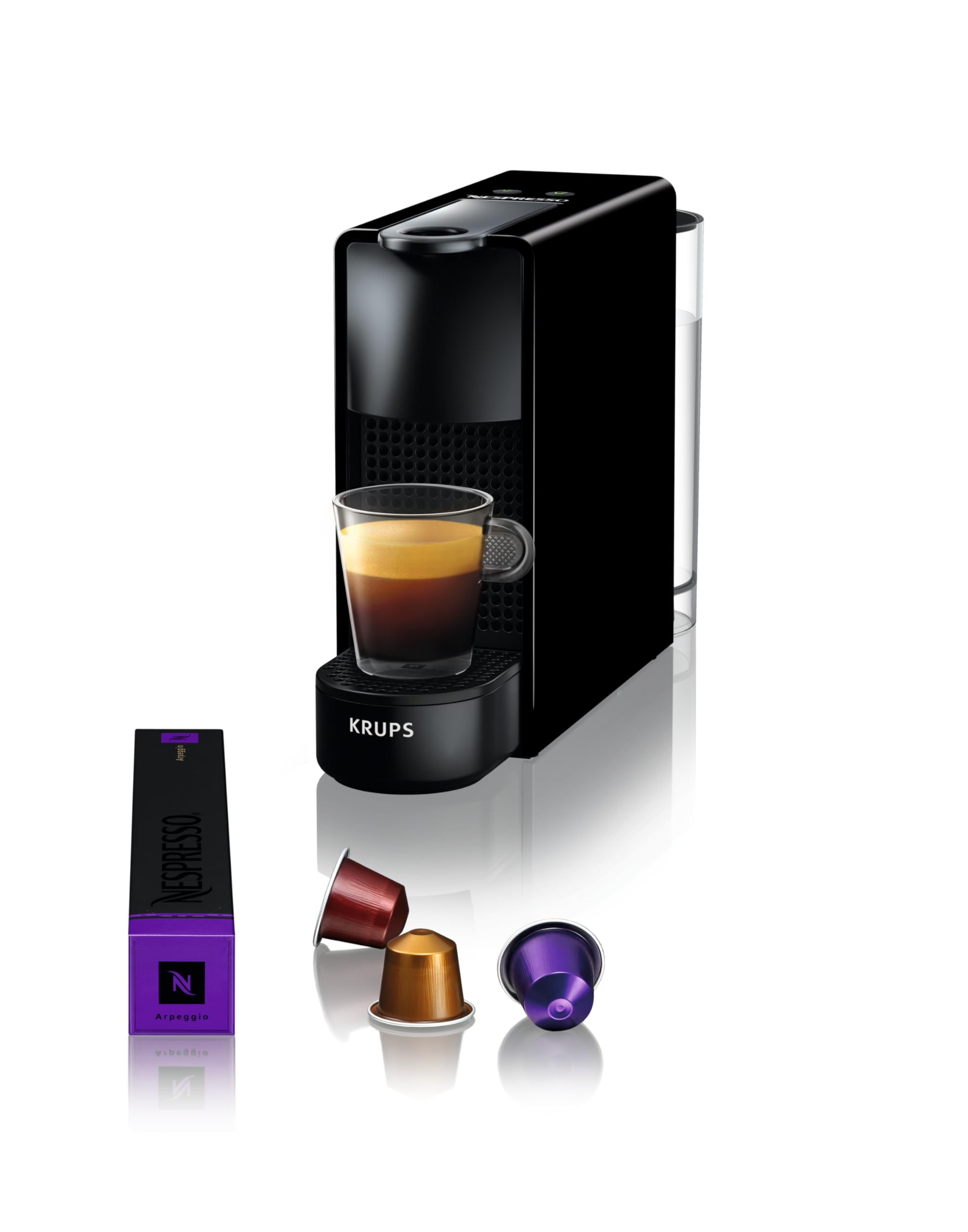Navisto Machine à Café Essenza Mini Noir Cafetière à Capsules