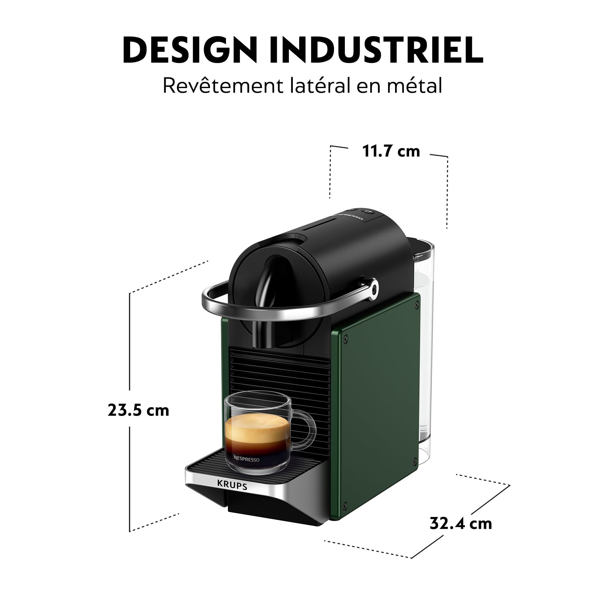 Navisto Machine á café Pixie Vert foncé
