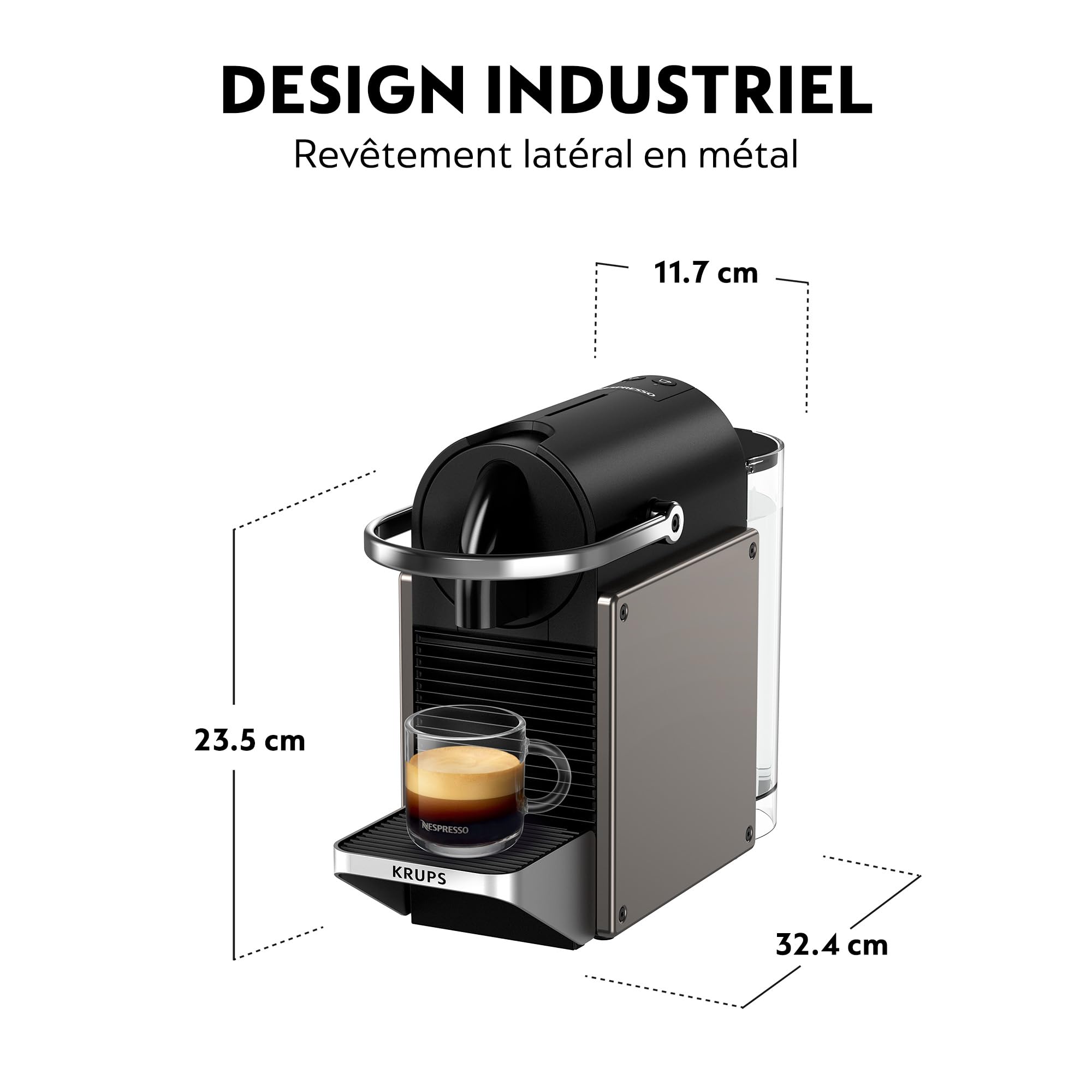 Navisto Machine á café Pixie Titane