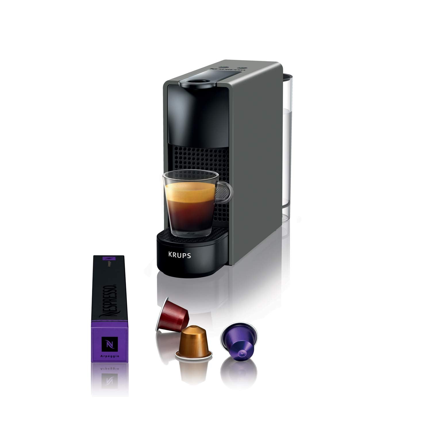Navisto Machine à Café Essenza Mini Gris Intense Cafetière