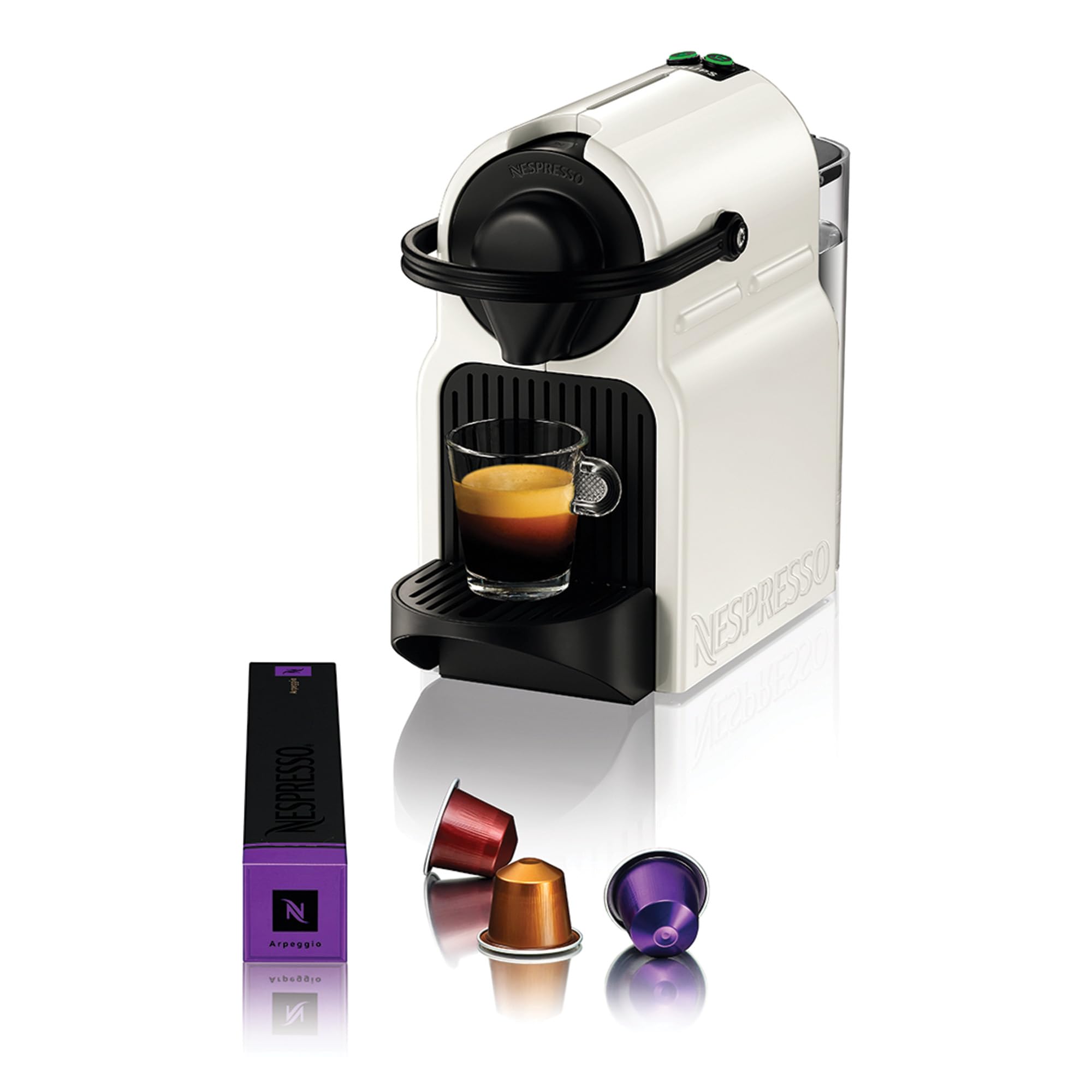 Navisto Machine à Café Inissia Blanche Cafetière Espresso
